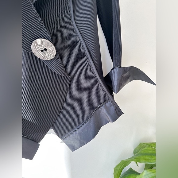 COPY - IPSE Blouse/Blazer - New Wave Deconstructed Asymmetrical Top - black -Si… - Picture 9 of 10